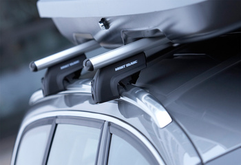 Aluminiowy bagażnik samochodowy Audi Q7 I ( 06-15 ) MONT BLANC RF24ALU