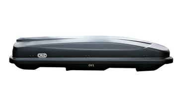 Box dachowy CRUZ Xtreme 450 Antracyt Szybki Montaż 85mm Dwustronne Otwieranie