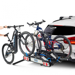 Rampa do wjeżdżania rowerem elektrycznym na platformę CRUZ Pivot ebike 2