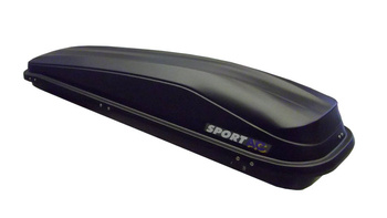 Boks dachowy Box bagażnik EASY 300 CZARNY SPORTAC