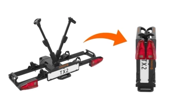 Innowacyjna platforma na hak 2 rowery z możliwością rozbudowy o 3 rower ! Elektryczne OK ! SPINDER TX2 LED