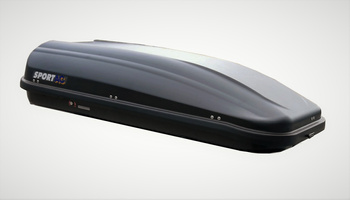 Boks dachowy JUNIOR PRE 430 Czarny Sportac