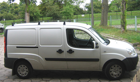 Bagażnik dachowy Fiat Doblo I i Doblo I Maxi ( 01-10 ) CRUZ CR 922-409